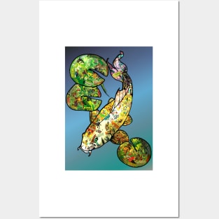 Koi Carp Posters and Art